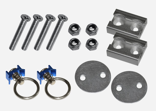 Safeguard 45mm Anchor Track Twin Pack Ring Set