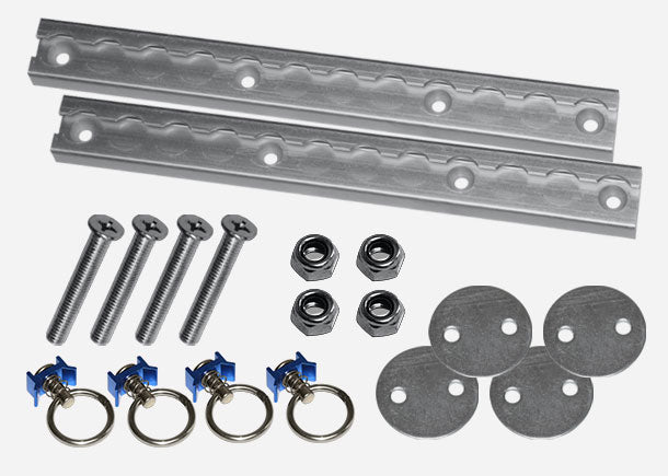 Safeguard 300mm Anchor Track Twin Pack Ring Set